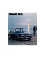 1969 SAAB 99 BROCHURE NEDERLANDS, Ophalen of Verzenden