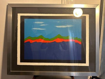 Franco Angeli (1935-1988) - Paesaggio