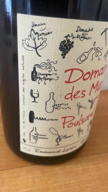 2023 Domaine des Murmures Poulsard - Jura - 1 Bouteille, Nieuw