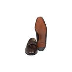 RUBINACCI - 6 UK - 40 IT - Napoli Brown Grain Leather Tassel, Nieuw