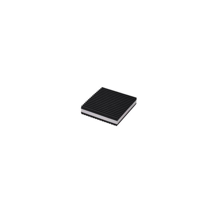 Rubberen anti-vibratie pad - schuim - 50x50x20 mm, Bricolage & Construction, Ventilation & Extraction, Envoi