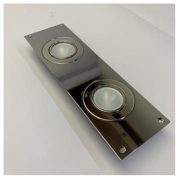 Bieden: Quick Nikita Double LED Marine Downlight Spot 24V W, Ophalen of Verzenden, Nieuw