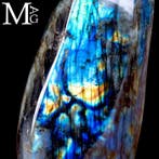 Topkwaliteit labradoriet vrije vorm - goudkleurig/blauw