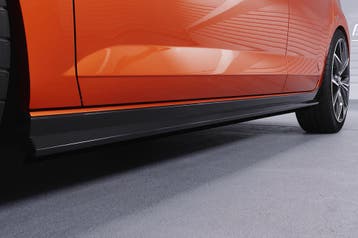 Zijskirts voor VW Polo VI 2G type AW SS462-K, Verzenden