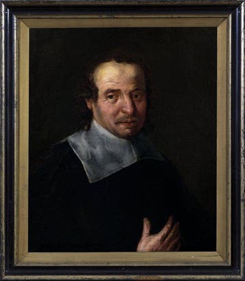 Scuola romana (XVII), Ambito di Andrea Sacchi - Ritratto di