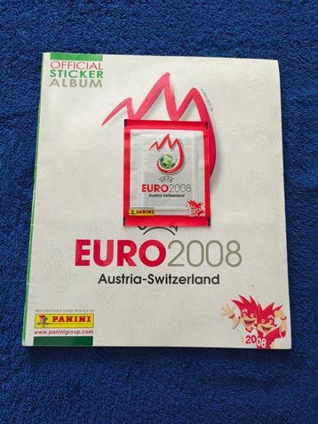 Panini Euro 2008 Foil, Inclut le bon de commande original,