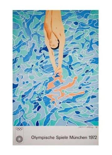 David Hockney (1937) - Olympische Spiele München
