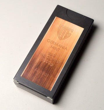 1 kilogram - Koper .999 - Germania Mint (Zonder