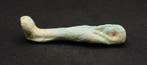 Oud-Egyptisch Faience Shabti - 65 mm (Zonder minimumprijs), Antiek en Kunst