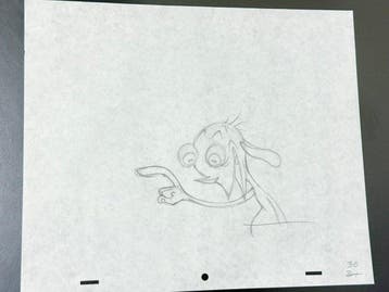 The Ren & Stimpy Show - 1 Originele animatietekening, van, Nieuw in verpakking