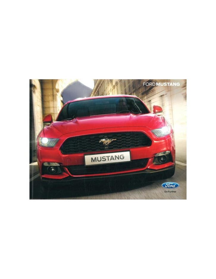 2015 FORD MUSTANG BROCHURE NEDERLANDS, Boeken, Auto's | Folders en Tijdschriften