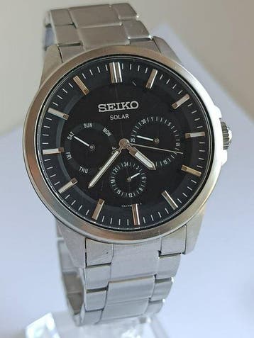 Seiko - Solar - Sans prix de réserve - V14J-0AX0 - Homme -