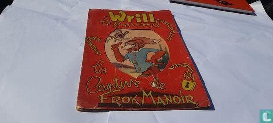 Wrill de vos - La Captive de Frok-Manoir - 1946, Boeken, Stripverhalen, Gelezen, Eén stripboek, Verzenden