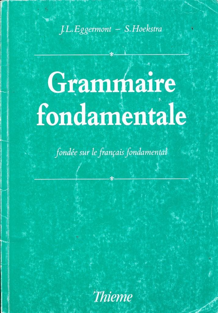Grammaire Fondamentale, Boeken, Schoolboeken, Verzenden