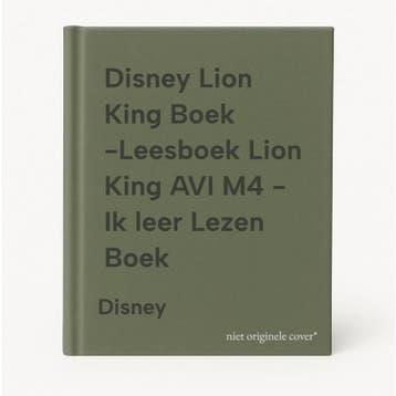 Disney Lion King Boek -Leesboek Lion King AVI M4 - Ik leer, Verzenden, Gelezen, Disney
