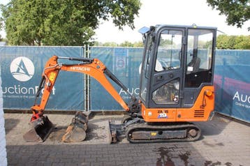 Veiling: Minigraver Hitachi Zaxis ZX19-5CR Diesel 11.5kW 202, Articles professionnels, Machines & Construction | Grues & Excavatrices