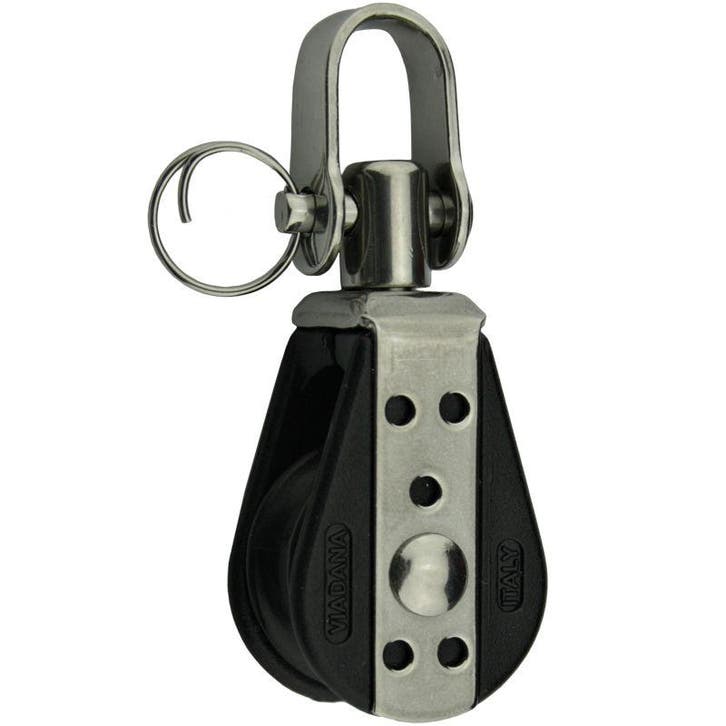 Viadana 22mm Blok met Wartel, Watersport en Boten, Accessoires en Onderhoud, Nieuw, Ophalen of Verzenden