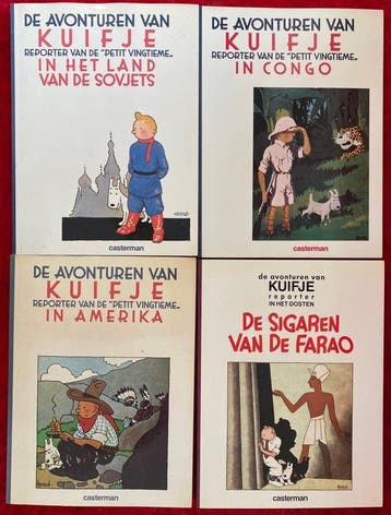 Kuifje - Kuifje in het land van de Sovjets en 7 andere - 8, Boeken, Nieuw