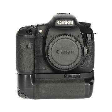 Canon EOS 7D + Grip met garantie, Ophalen of Verzenden, Gebruikt