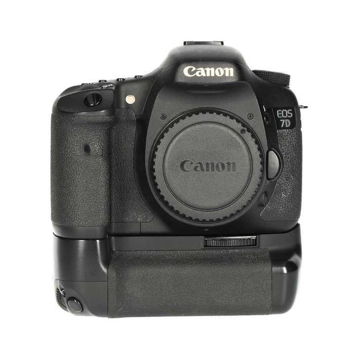 Canon EOS 7D + Grip met garantie, Audio, Tv en Foto, Fotocamera's Digitaal, Gebruikt, Ophalen of Verzenden