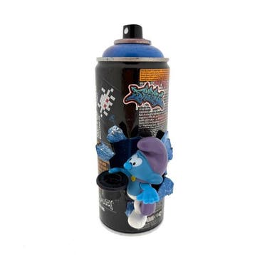 Koen Betjes (1992) - Smurf Invader Street Spraycan