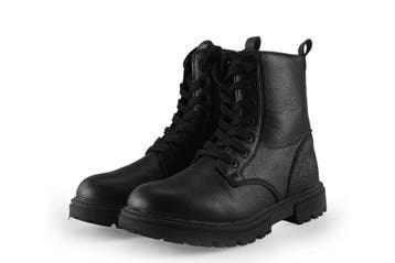 Nelson Veterboots Meisjes in maat 33 Zwart, Verzenden, Jongen of Meisje, Schoenen, Zo goed als nieuw