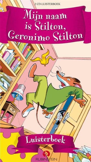 Mijn naam is Stilton. Geronimo Stilton luisterboek, Boeken, Verzenden, Zo goed als nieuw, Geronimo Stilton