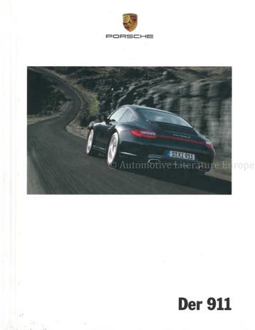 2011 PORSCHE 911 CARRERA | TARGA HARDCOVER BROCHURE DUITS