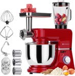 2dekans | KitchenBrothers Keukenmachine - 6-in-1 Keukenrobot, Ophalen of Verzenden