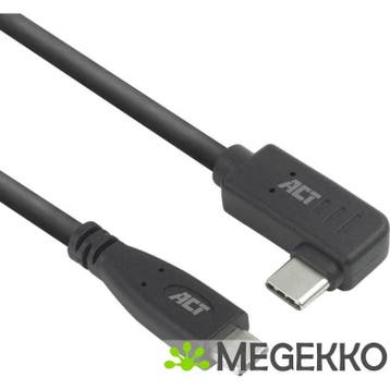 ACT USB 3.0 10Gbps 60W USB Type-C - USB Type-C (haaks, Verzenden