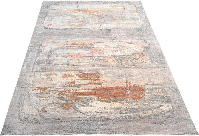 Tapis design en soie - Tapis - 433 cm - 304 cm, Maison & Meubles, Ameublement | Tapis & Moquettes