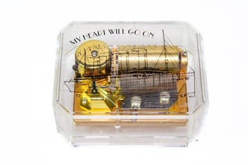 Speeldoos Reuge paperweight presse-Papier Titanic - Boîte à