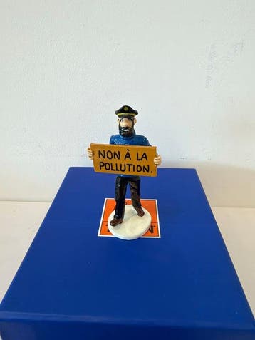 Tintin - CARTE DE VOEUX Haddock