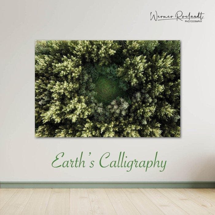 Werner Roelandt - Earths Calligraphy - 018 - No reserve, Antiquités & Art, Art | Objets design