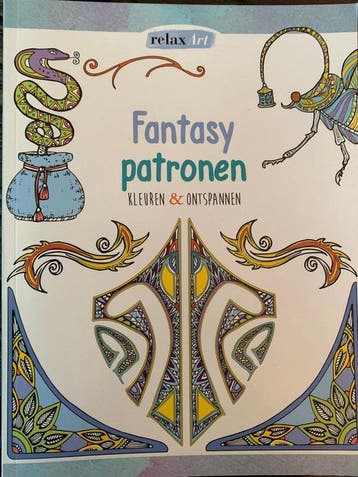 Kleuren voor Volwassenen - Fantasy patronen 4050845000648, Verzenden, Gelezen, Relax Art