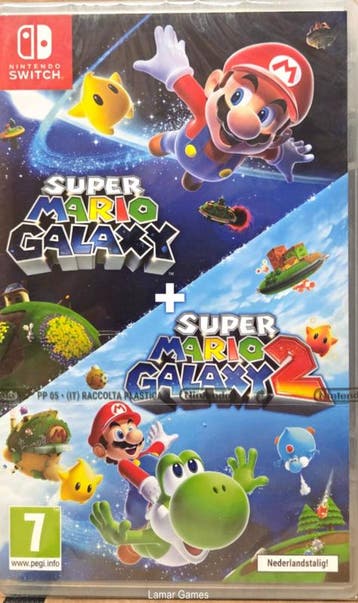 Super Mario Galaxy + Super Mario Galaxy 2 (Nintendo switch, Games en Spelcomputers, Ophalen of Verzenden, Nieuw