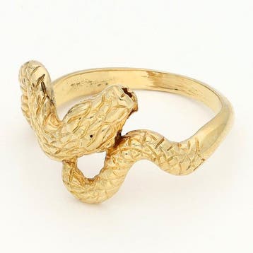 Ring - 18 karaat Geel goud - Slang, Nieuw