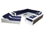 Veiling - Loungeset incl. kussens 11-delig, Nieuw