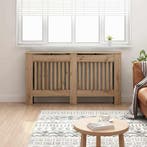 vidaXL Radiator Cover Artisan Eiken 152 x 19 x 81,5 cm, Verzenden