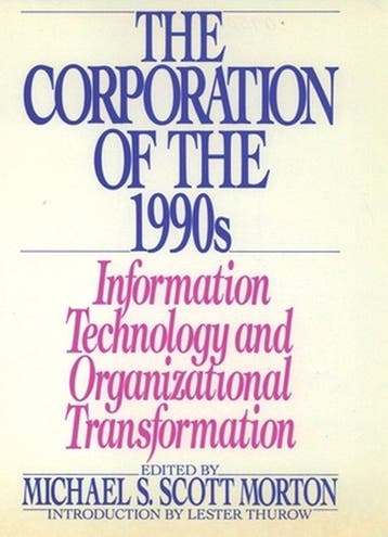 Corporation Of The 1990S 9780195063585, Verzenden, Gelezen, Michael S. Scott Morton