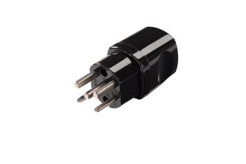 Martin Kaiser Black 5-Pole Swiss Plug Type 25/16 Amp With, Verzenden, Nieuw
