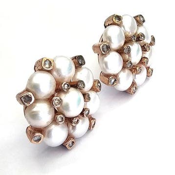 Sans prix de réserve - Boucles doreilles - 9 carats Or, Bijoux, Sacs & Beauté, Boucles d'oreilles