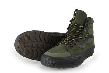 Vans Hoge sneakers in maat 40½ Groen, Kleding | Heren, Schoenen, Overige kleuren, Verzenden, Zo goed als nieuw, Sneakers