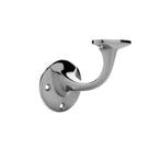 Trapleuning houder nikkel vlak - opschroevend - De Oude D..., Doe-het-zelf en Bouw, Ophalen of Verzenden, Nieuw, Koper of Messing