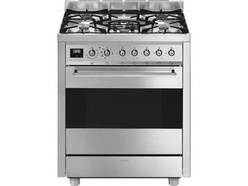 SMEG C7GMXNLK9 - Gasfornuis - 70 cm - 5 branders - RVS, Elektronische apparatuur, Verzenden, Zo goed als nieuw