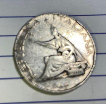Italië, Republiek 500 Lire argento (10 monete) (Zonder