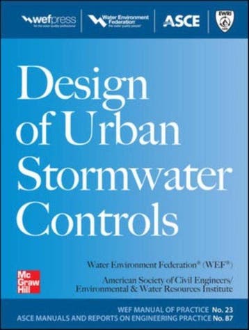 Design of Urban Stormwater Controls, MOP 23 9780071704441, Verzenden, Zo goed als nieuw, Water Environment Federation