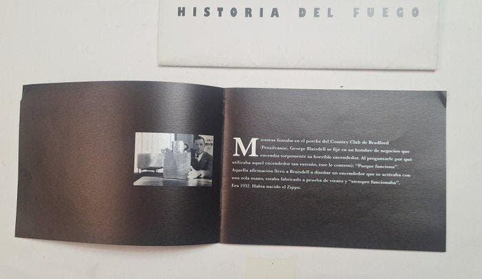 Anonymous - Zippo Manufacturing Company - Historia del Fuego, Collections, Articles de fumeurs, Briquets & Boîtes d'allumettes