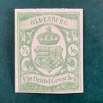 Oldenburg 1861 - 1/3 Groschen écu héraldique avec de bonnes