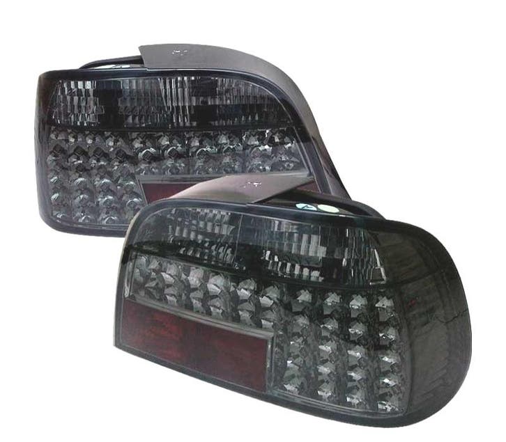 Feux Arrière Pour Bmw Série 7 E38 95-02 Led Fond Chromé Fumé, Autos : Pièces & Accessoires, Éclairage, Envoi